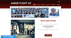 Desktop Screenshot of honorflightkc.org